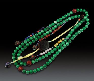 慈禧朝珠起拍价1.8亿元 曝光拍卖内幕细节