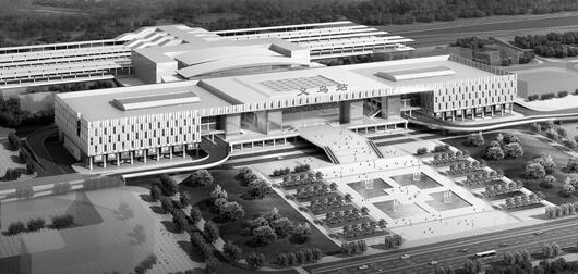 铁路义乌站综合交通枢纽建筑昨开工 2018年建成