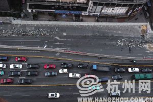 地铁2号线站点动工 杭州道路又将迎来施工拥堵
