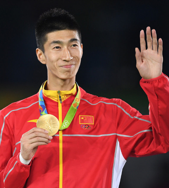 里约奥运会跆拳道冠军赵帅 迷上丽水美食与美景_大浙网_腾讯网