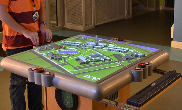 会说话的3D导航地图 可以和盲人互动