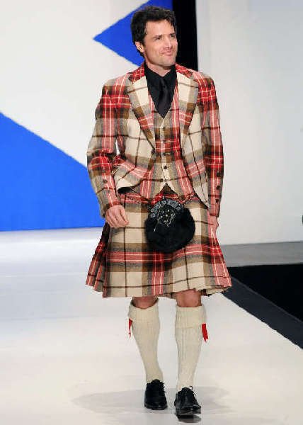 男人穿裙子 苏格兰裙需真空穿有典故