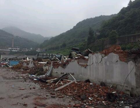 原温州永嘉化工厂拆了 瓯北城中村改造又进一