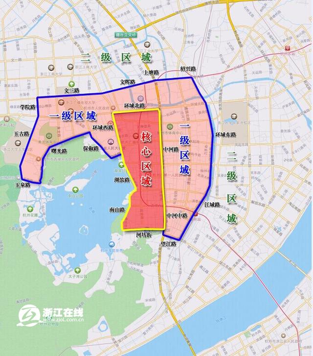 8月25日起杭州停车收费调整 核心区域价格上涨