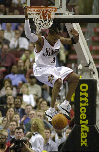 标题: 平安夜奉献——艾弗森绝版21大灌篮