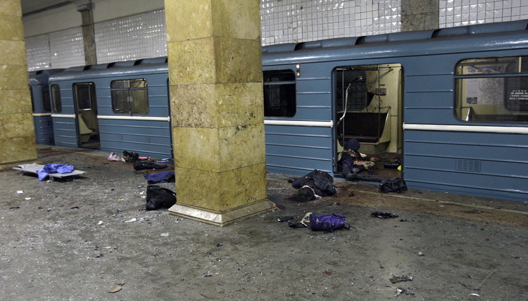 俄罗斯地铁事件图片