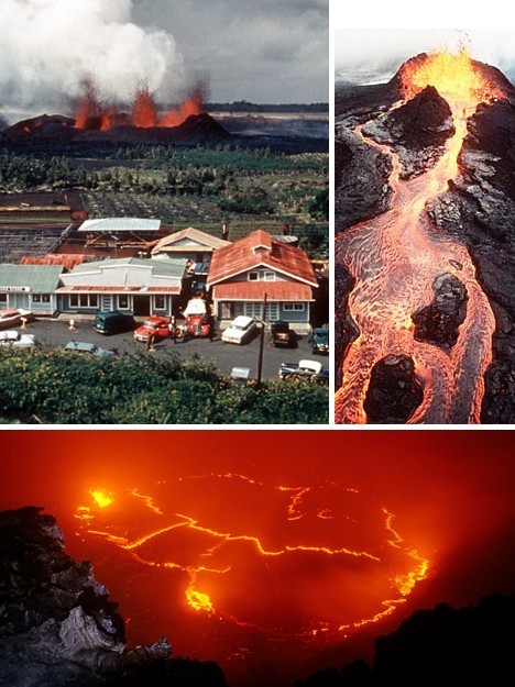 10大火山喷发奇景 