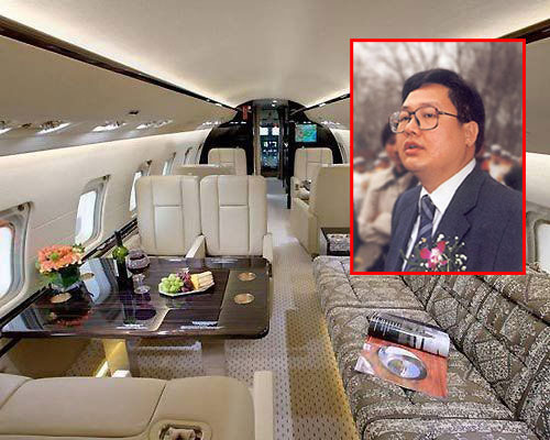 传实德老板私人飞机曝光 赵本山为之眼红(图)