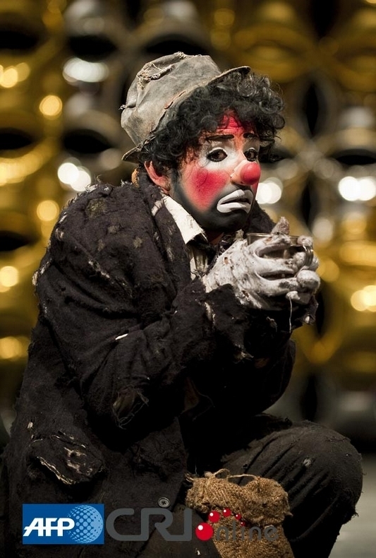 高清:墨西哥国际小丑节 百名小丑尽情狂欢