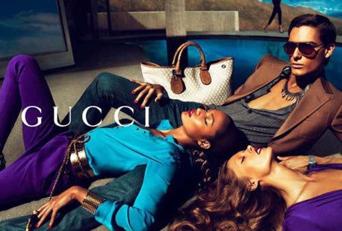 Gucci luxury noble spring sexy ads | 8000bag