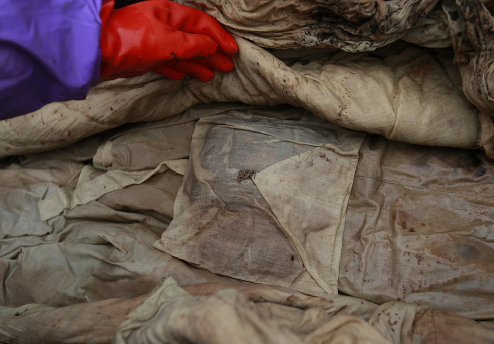 江苏泰州发现明代不腐女尸 睫毛清晰可见