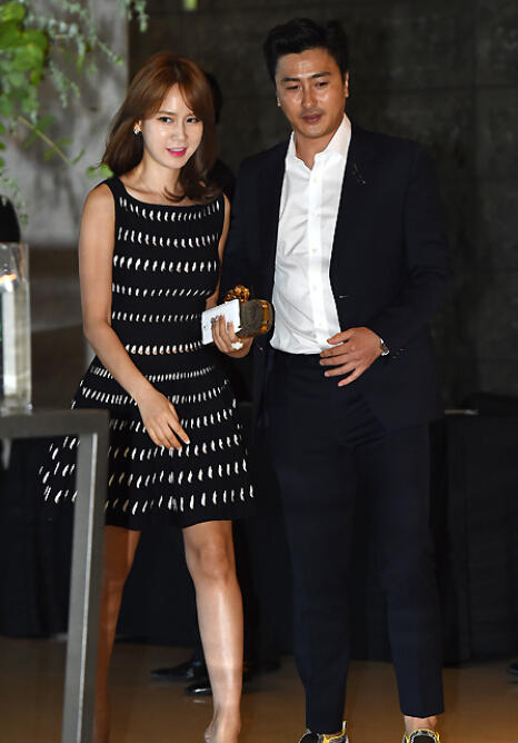 高清:朴智星大婚众星云集 安贞焕夫妇来助阵