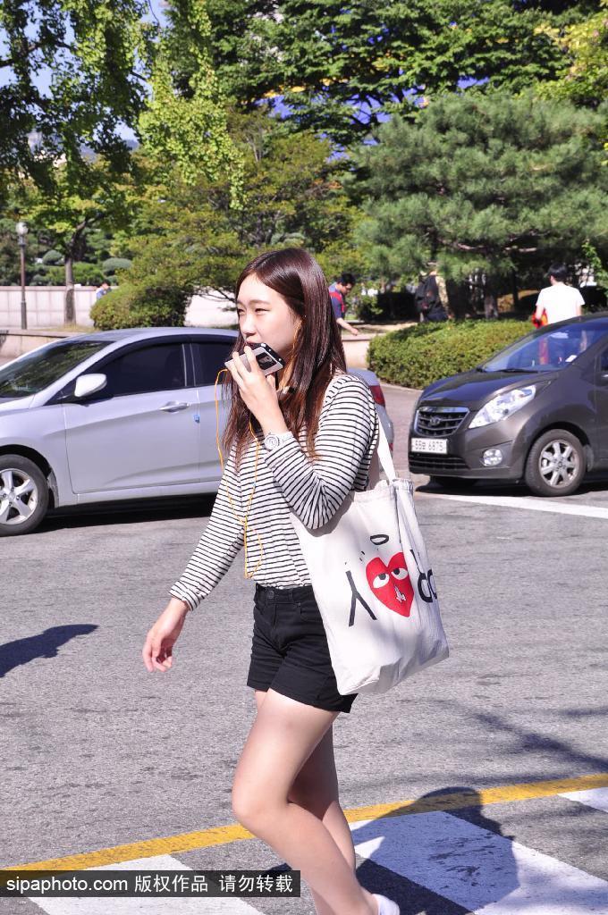 高清 韩国亚运街拍首尔女大学生清新可人 体育 腾讯网