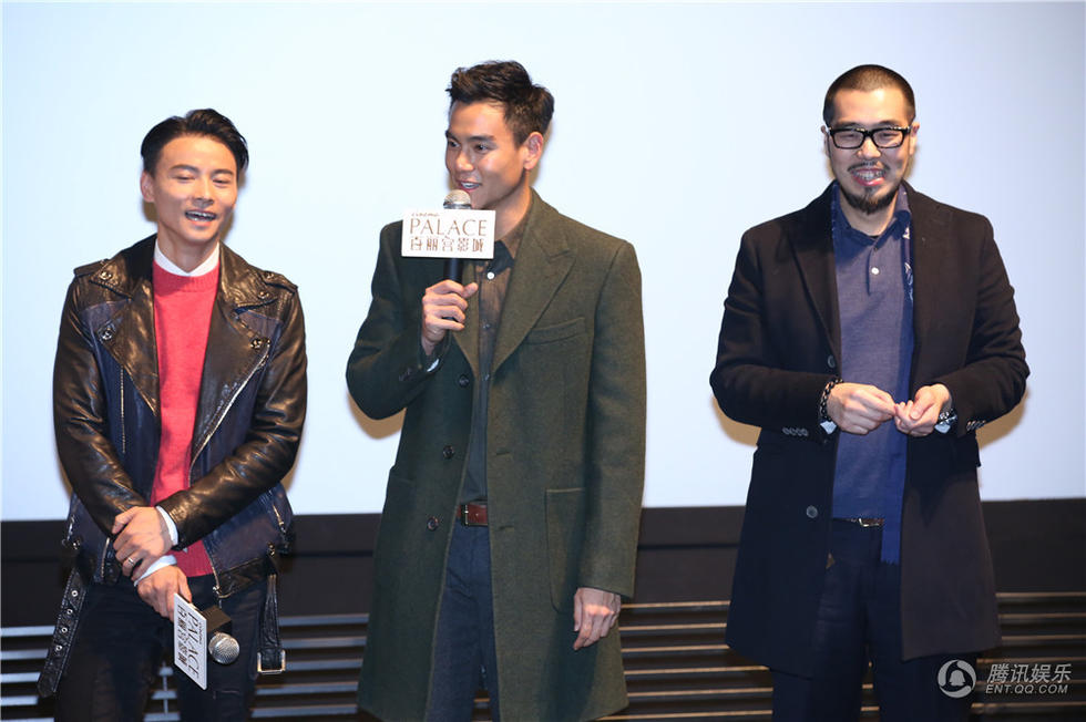 腾讯娱乐讯(文/陆姝视频/张超) 18日晚,电影《黄飞鸿之英雄有梦》在京