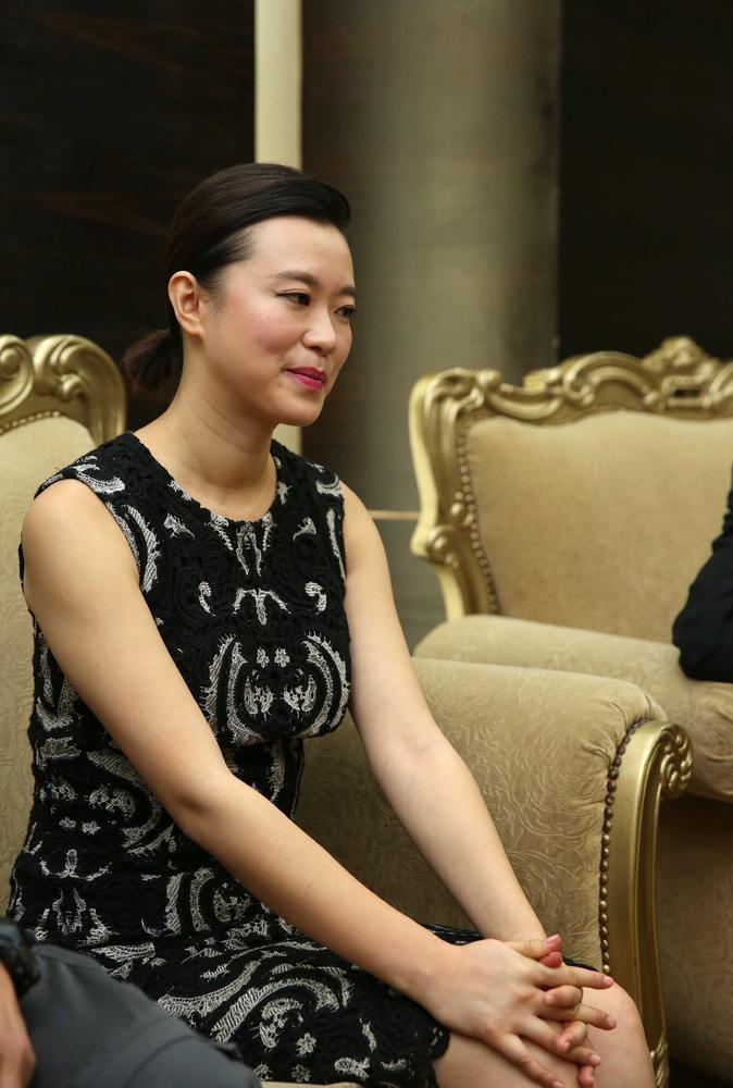 《推拿》亮相广州 黄轩黄璐"激情戏不尴尬"