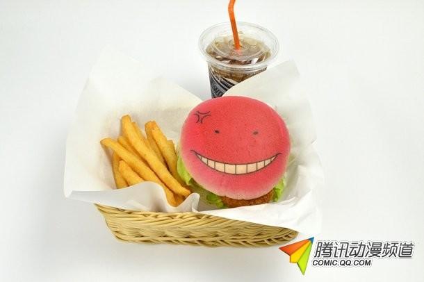 暗杀教室 杀老师汉堡包等新快餐问世 青空动漫