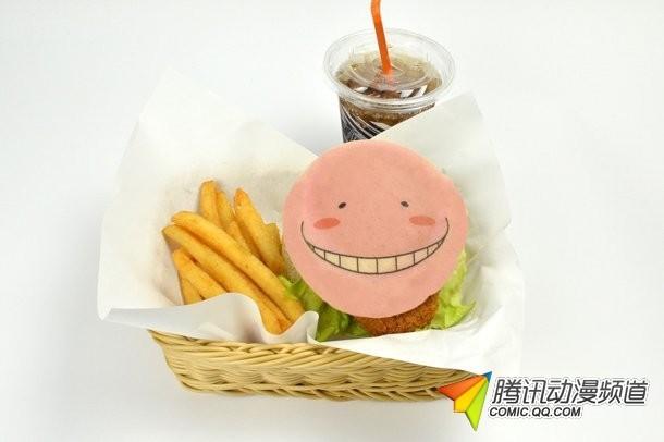 暗杀教室 杀老师汉堡包等新快餐问世 青空动漫