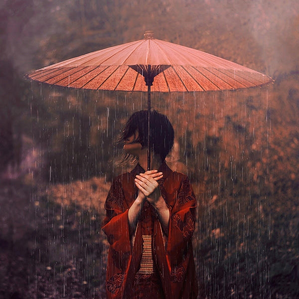 艺术摄影:传说中的日本姑娘
