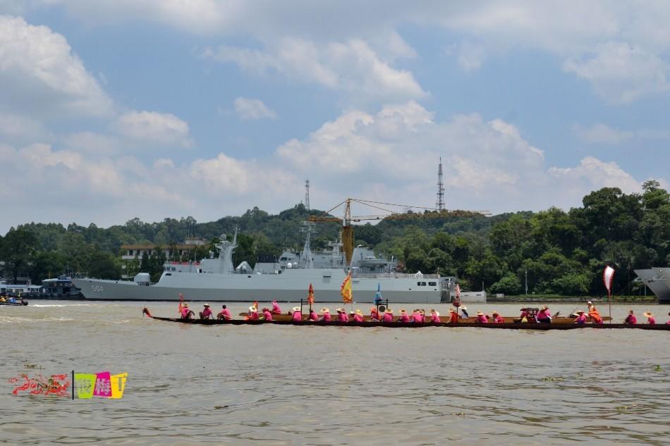 组图海军第22艘056级轻护504宿迁舰交付