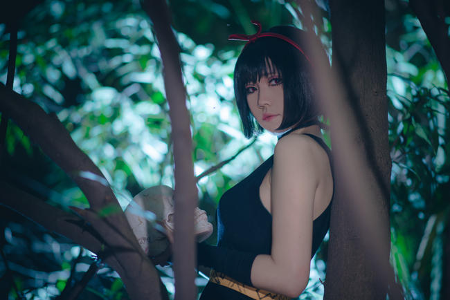 《犬夜叉》逆发结罗cos欣赏