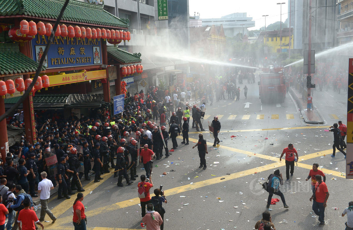 马来西亚茨厂街事件图片