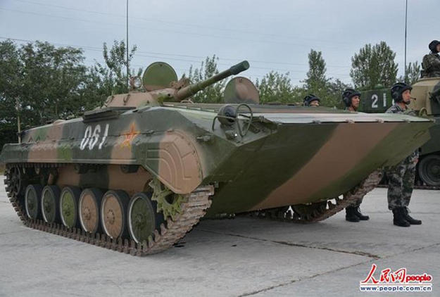 86式步兵战车是在当时苏联bmp