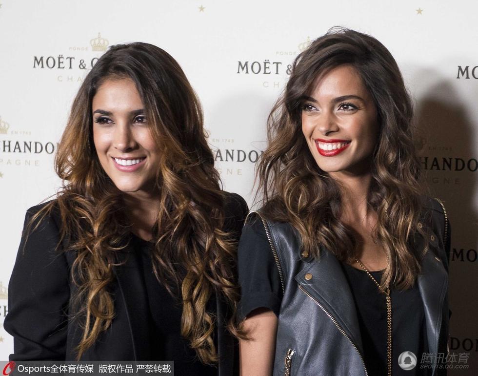 皇马巴萨太太团斗艳 j罗娇妻pk阿尔维斯女友_体育_腾讯网