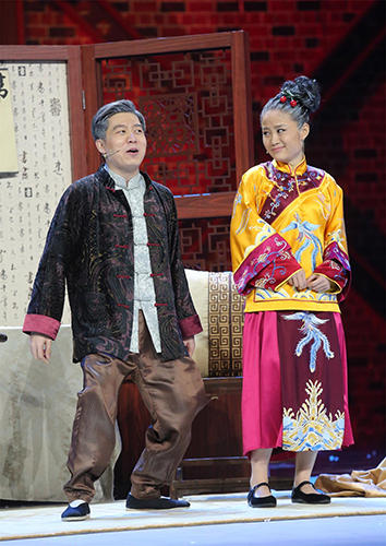 白鸽,刘亮演绎爆笑欢喜冤家  /   隐藏 查看图注