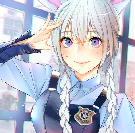 韩国长腿妹纸cos《疯狂动物城》朱迪兔警官