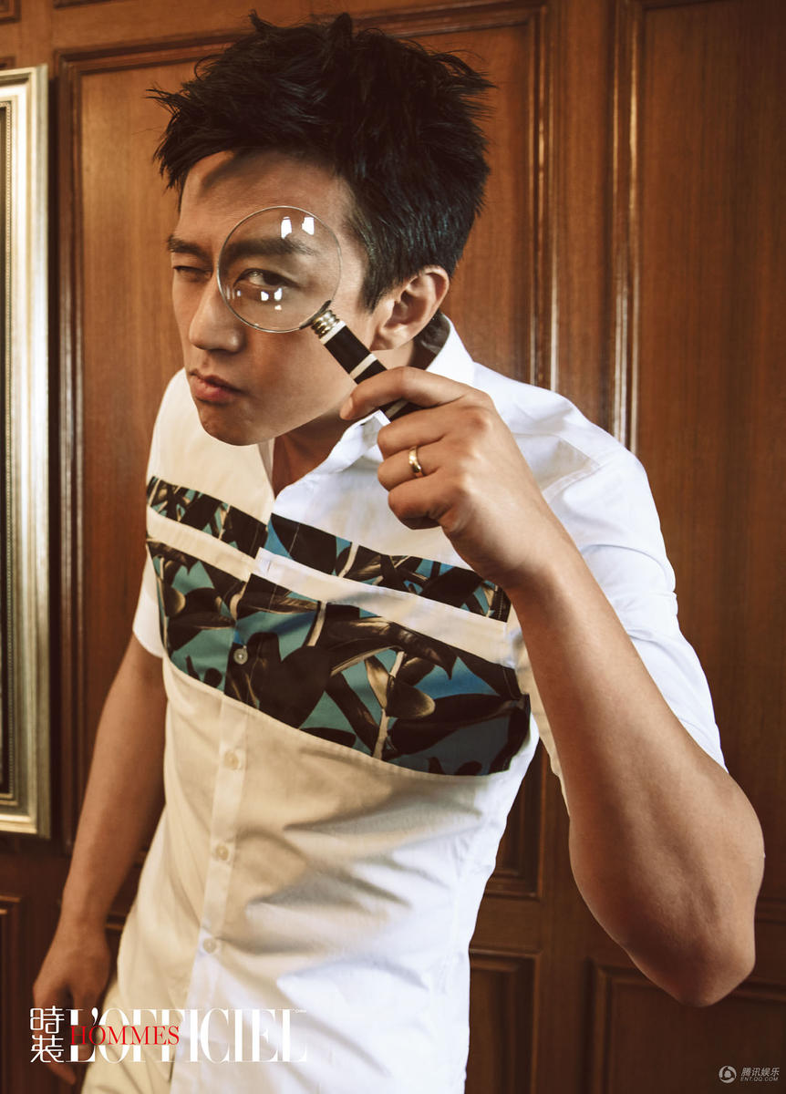 高清邓超全新时尚写真曝光百变造型信手拈来