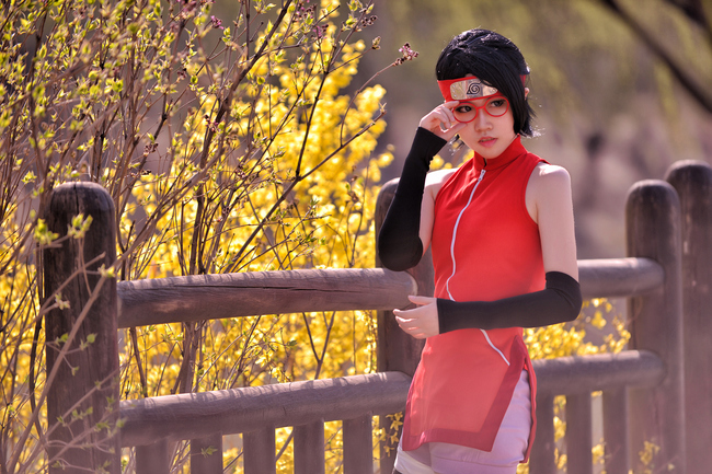 《火影忍者》佐良娜cos