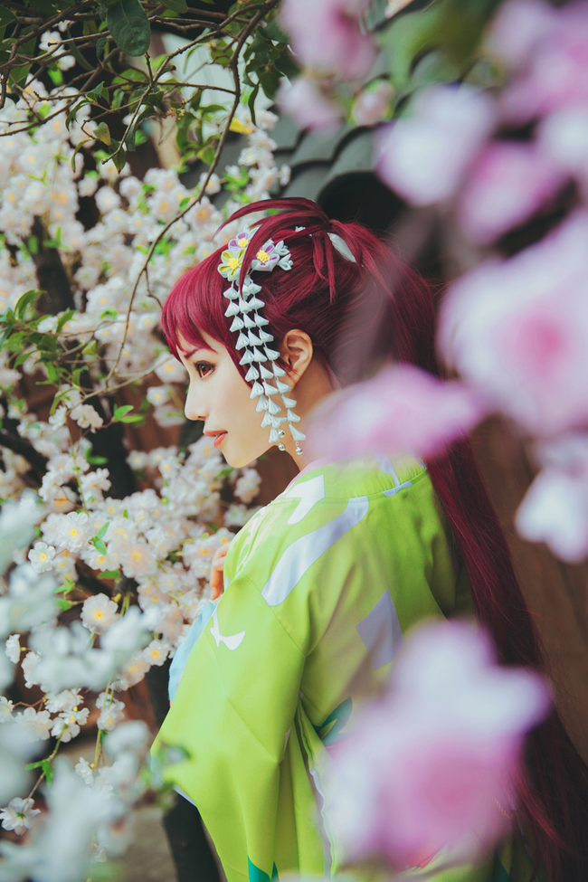 魔法少女小圆佐仓杏子和风cos