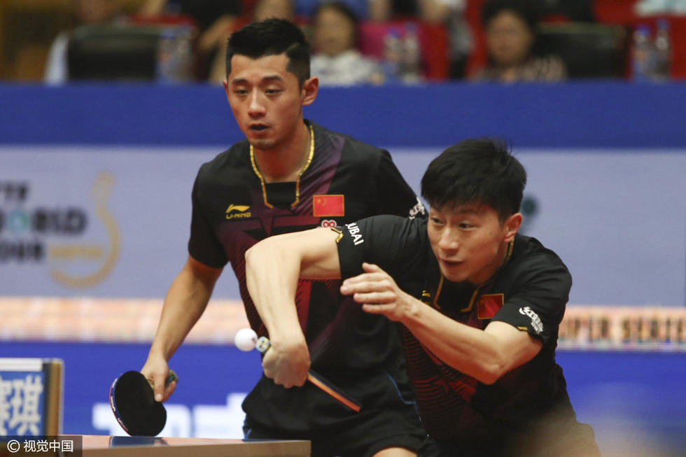 1/59月18日,2016年国际乒联中国公开赛在成都进入决赛日的争夺.