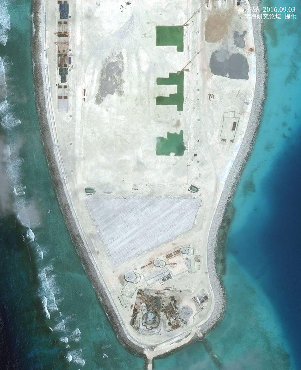 南沙群岛现状2021图片