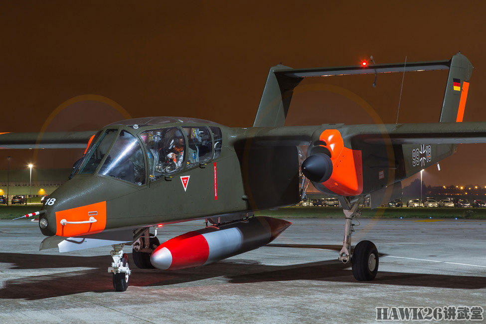 罕见德军战机现身英国 北美ov-10轻型攻击机 - acfun弹幕视频网 -