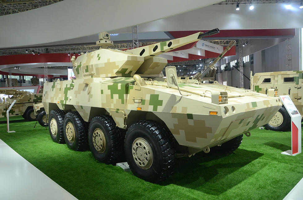 细品cs/aa5型40毫米埋头弹多功能突击炮武器系统2016.11.