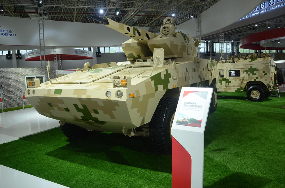 细品cs/aa5型40毫米埋头弹多功能突击炮武器系统2016.11.