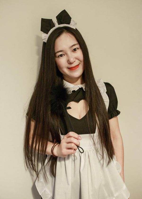 郑州妹子这样过圣诞 香艳睡衣趴好撩人