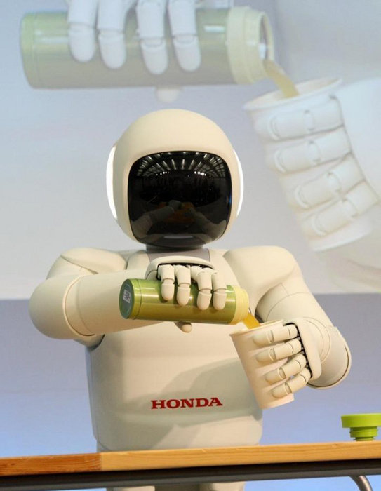 日本推出新款智能人形机器人阿西莫