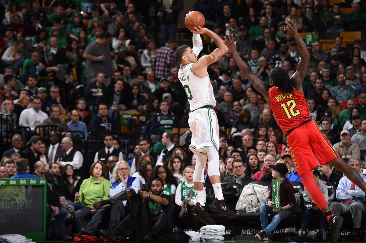 罗齐尔31分绿衫军三连胜塔图姆27分普林斯31分