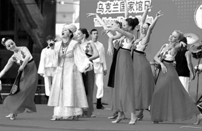 乌克兰馆畅想“21世纪城市” 展奇思妙想