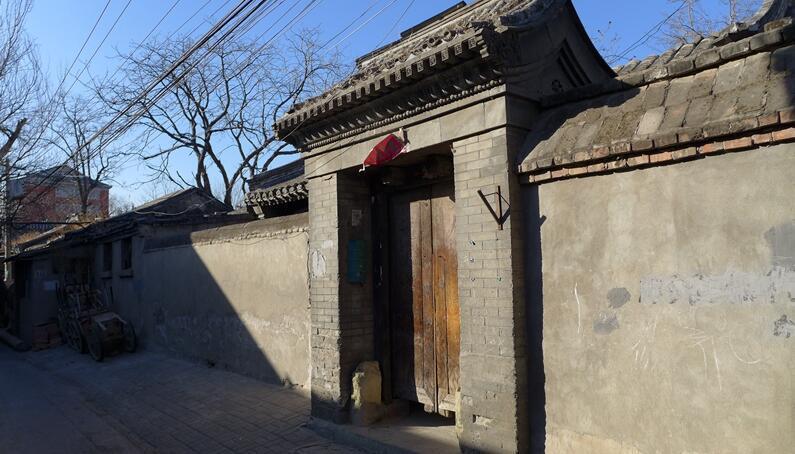 大户人家的门楼外,对于普通百姓的小院子来说最常见的是这种随墙门