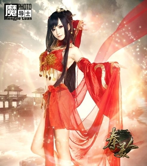 首款真人侍宠页游《秦美人》 各色美女真人cos