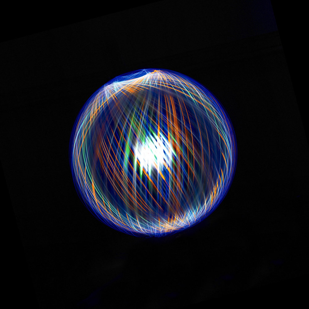 光绘画:用led灯制作3d画面