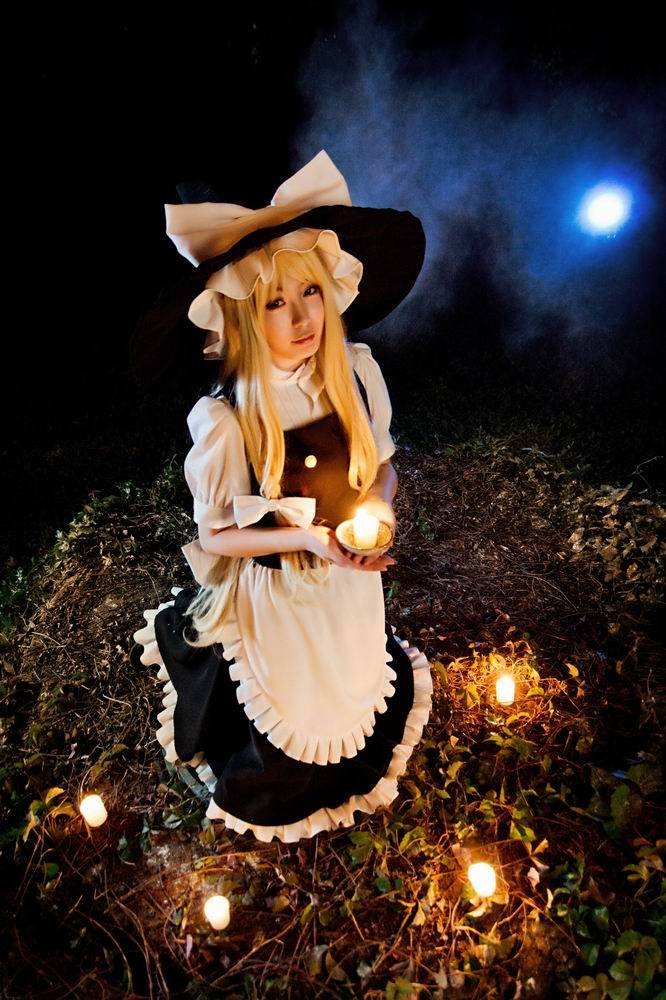 v°木守球《东方》魔理沙梦幻cos赏