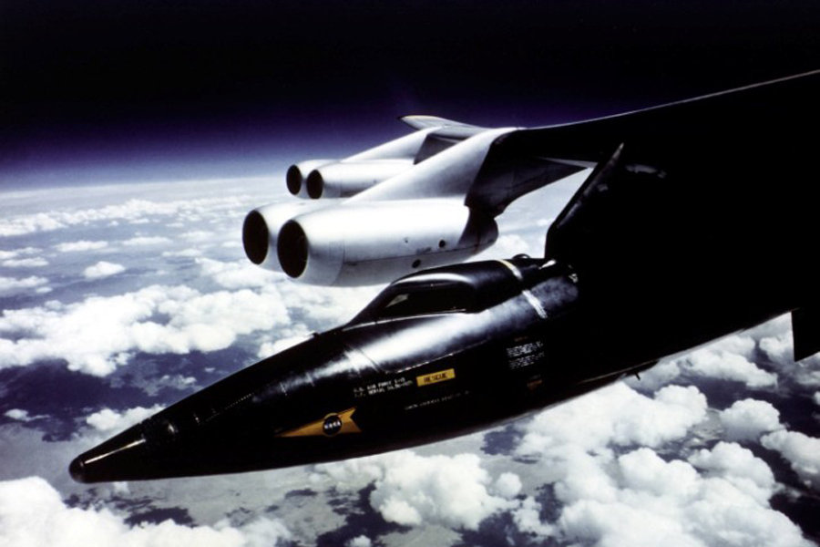 鲜为人知的x15火箭动力飞机可达音速67倍