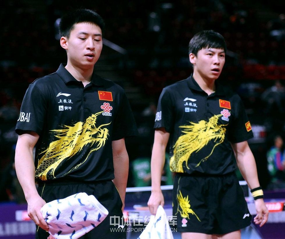 世乒赛男双 陈玘/方博遭日本组合逆转