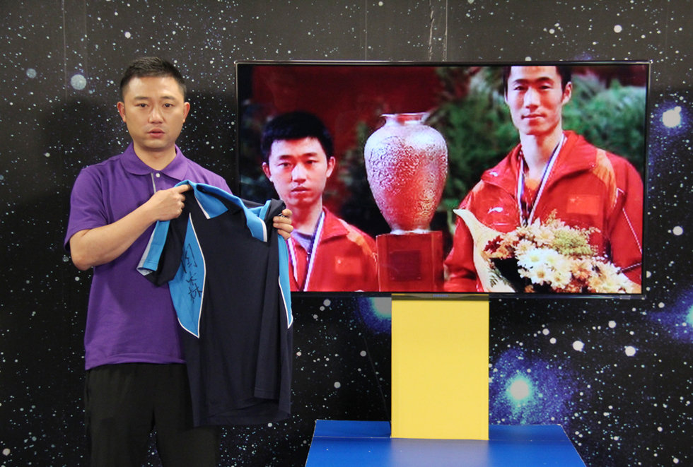 高清:奥运冠军阎森做客 预测世乒赛女单决赛