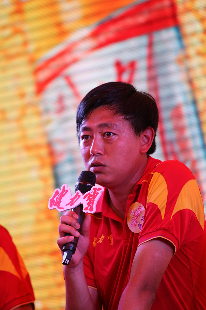 马永康大汗淋漓