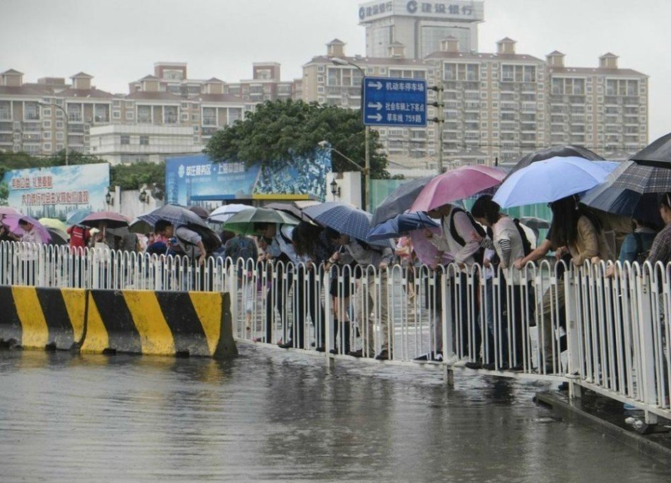 上海遭遇特大暴雨_腾讯大申网_腾讯网